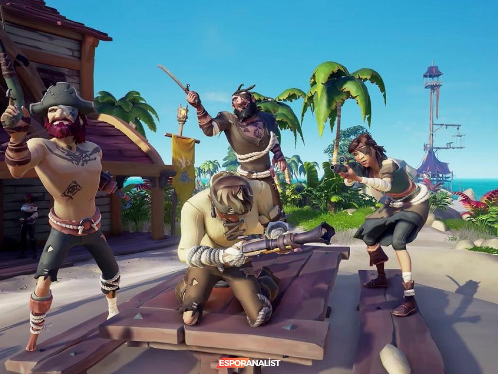 Xbox ve PC Oyunu Sea of Thieves Artık PS5'te!