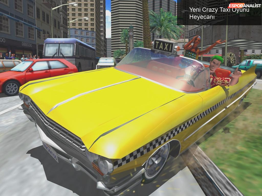 Yeni Crazy Taxi Oyunu Heyecanı