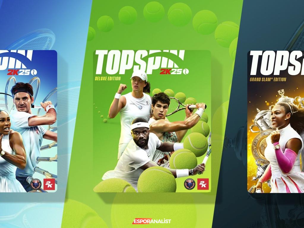 TopSpin 2K25: Tenis Tutkunlarını Heyecanlandıran Yeni Oyun!