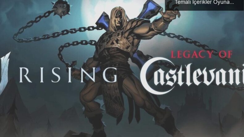 V Rising ve Konami İş Birliğiyle Castlevania Temalı İçerikler Oyuna Geliyor!