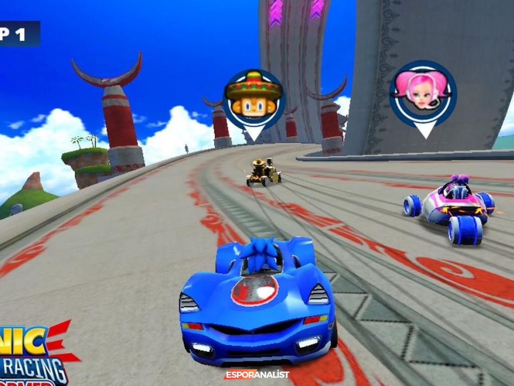 Sonic Evreninde Eğlenceli Bir Yarış: Team Sonic Racing