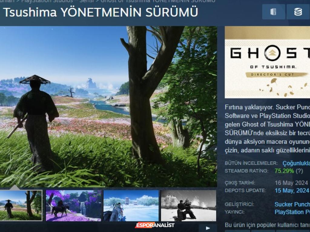 Ghost of Tsushima Director's Cut PC Çıkış Fragmanı