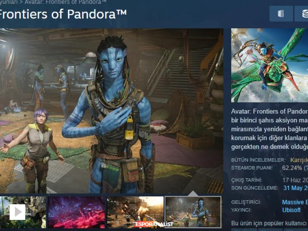 Avatar: Frontiers of Pandora - Yeni DLC Paketi ve Steam'de!