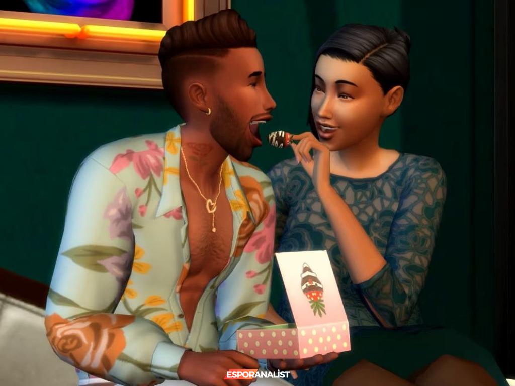 The Sims 4 için Yeni Romantik DLC: Lovestruck!