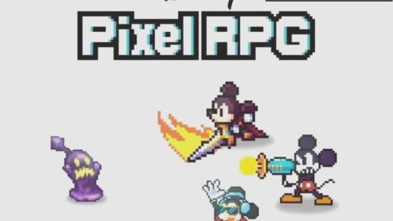 Disney Pixel RPG: Efsane Karakterlerle Dolu Bir Macera!