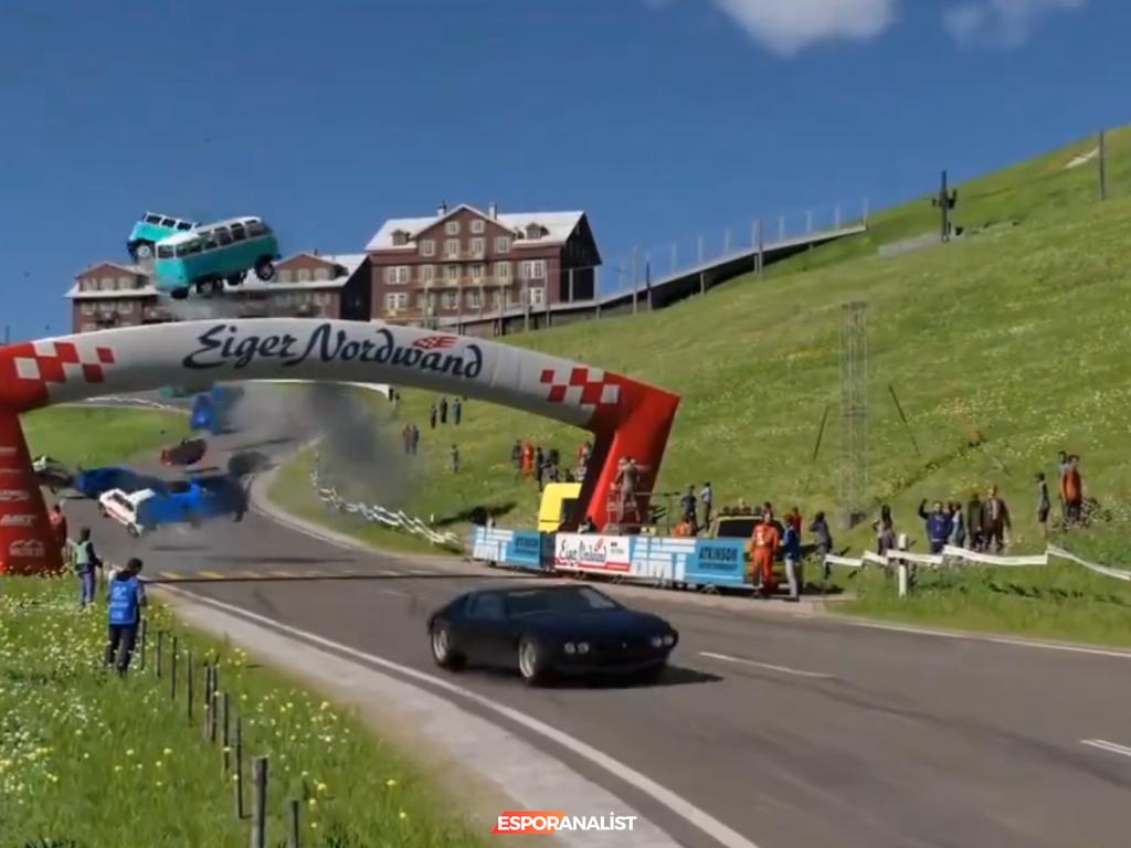 Gran Turismo 7'de Komik Bir Sorun: Araçlar Uçuyor!