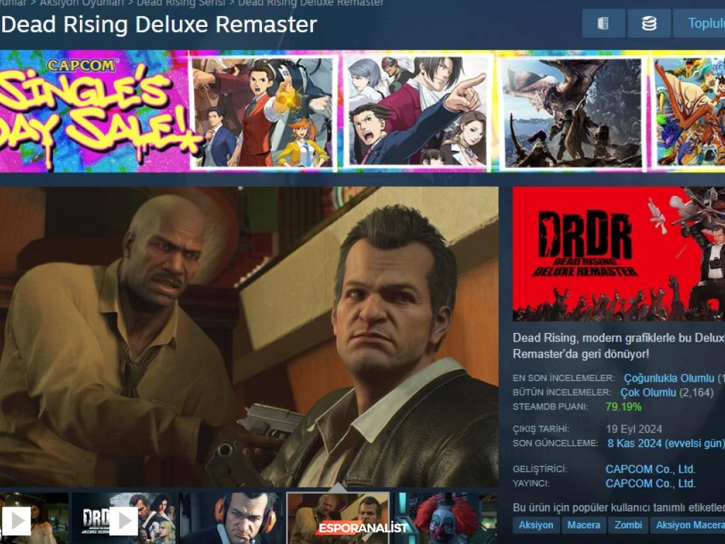 Dead Rising Deluxe Remaster: Gerçekten Yenilendi mi?