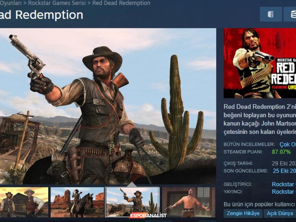 Red Dead Redemption PC Sürümü Çıktı!