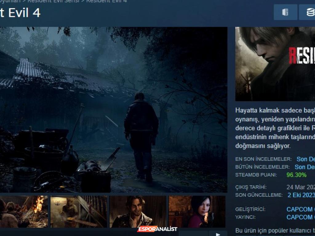 Resident Evil 4'ün Yeniden Yapımı: Satış Rekorları ve Oyun Deneyimi