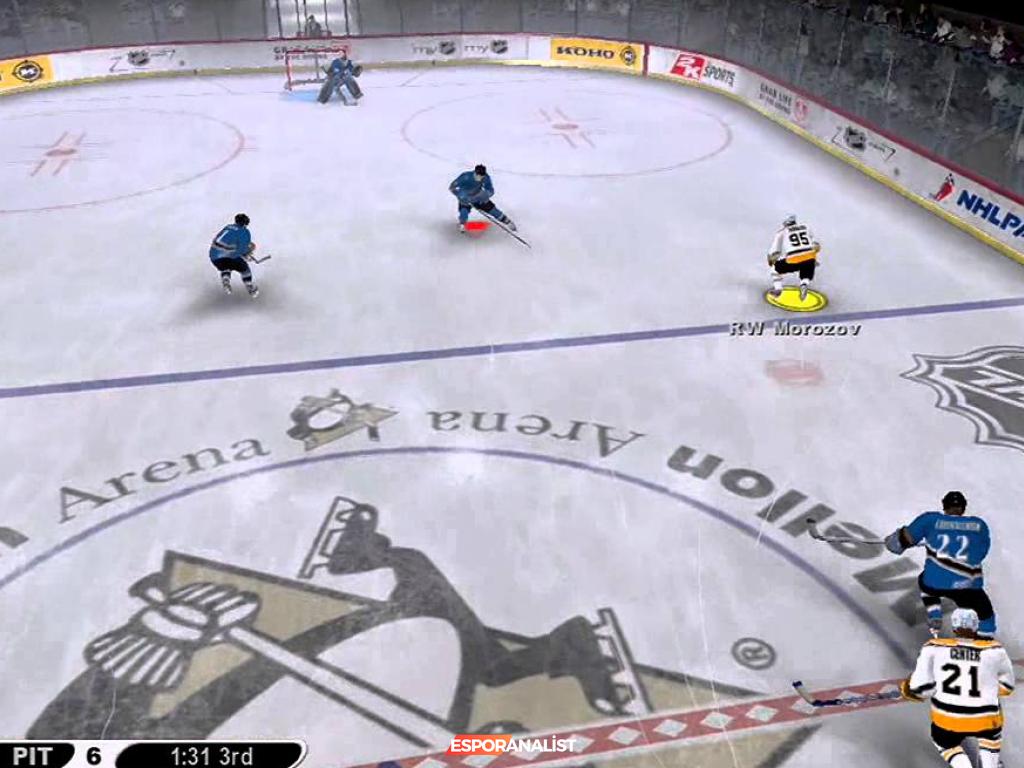 NHL 2K7 ile Buz Hokeyinde Zirveye Çıkın!