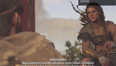 Animus Projesi ile Assassin’s Creed Odyssey Türkçe Çevirisi