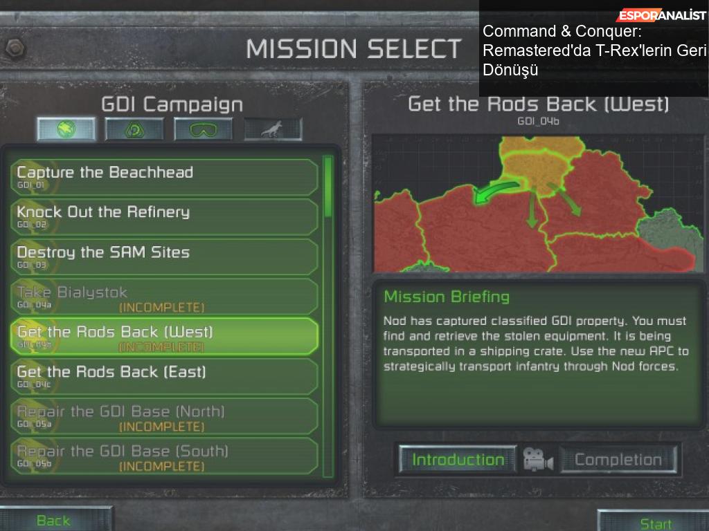Command & Conquer: Remastered'dan Heyecan Verici Gelişmeler!