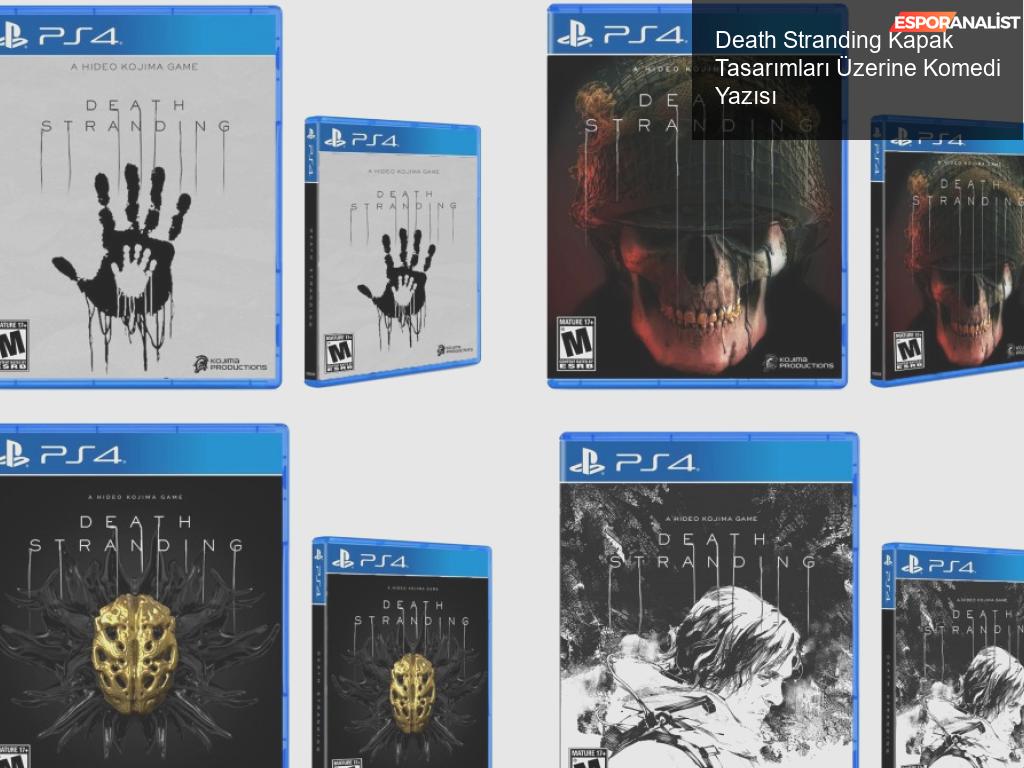 Death Stranding Kapak Tasarımları Üzerine Bir Komedi Yazısı