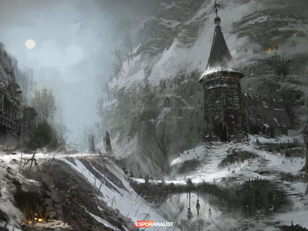 Diablo 4 Konsept Çizimleri ve Karanlık Temalar