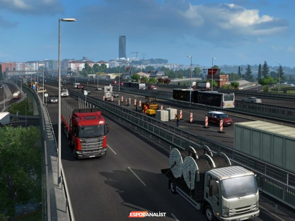 Euro Truck Simulator 2 ile Trakya Turu!