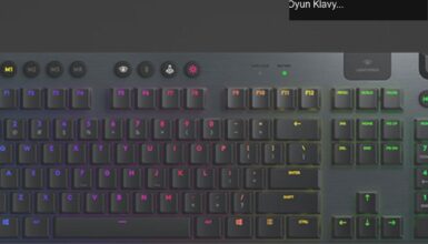 Logitech G915 LIGHTSPEED ve G815 LIGHTSYNC: Yeni Mekanik Oyun Klavyeleri