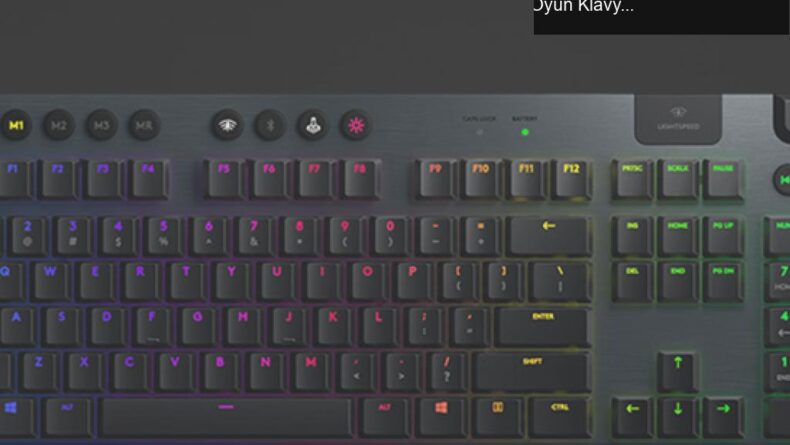 Logitech G915 LIGHTSPEED ve G815 LIGHTSYNC: Yeni Mekanik Oyun Klavyeleri