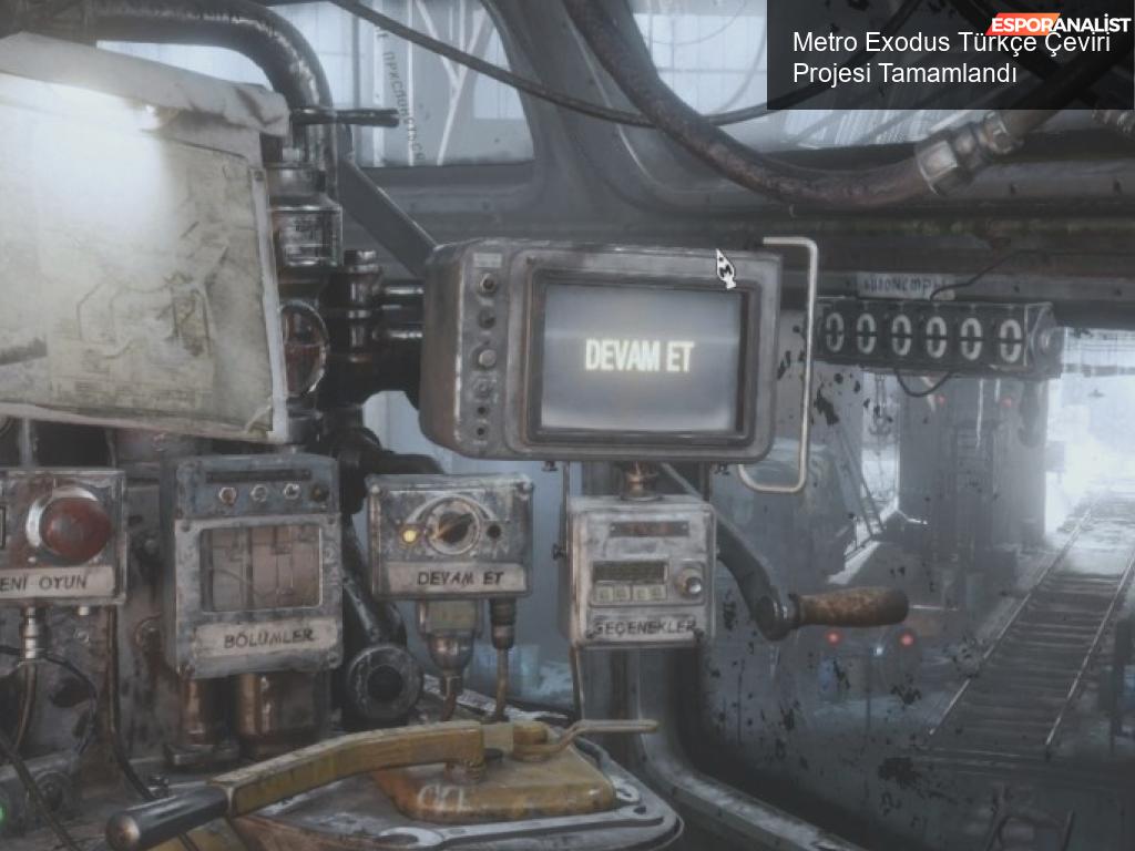 Metro Exodus Türkçe Çeviri Projesi Tamamlandı!