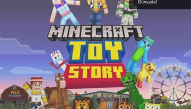 Minecraft ve Toy Story: Karakterler Artık Kareli Dünyada!