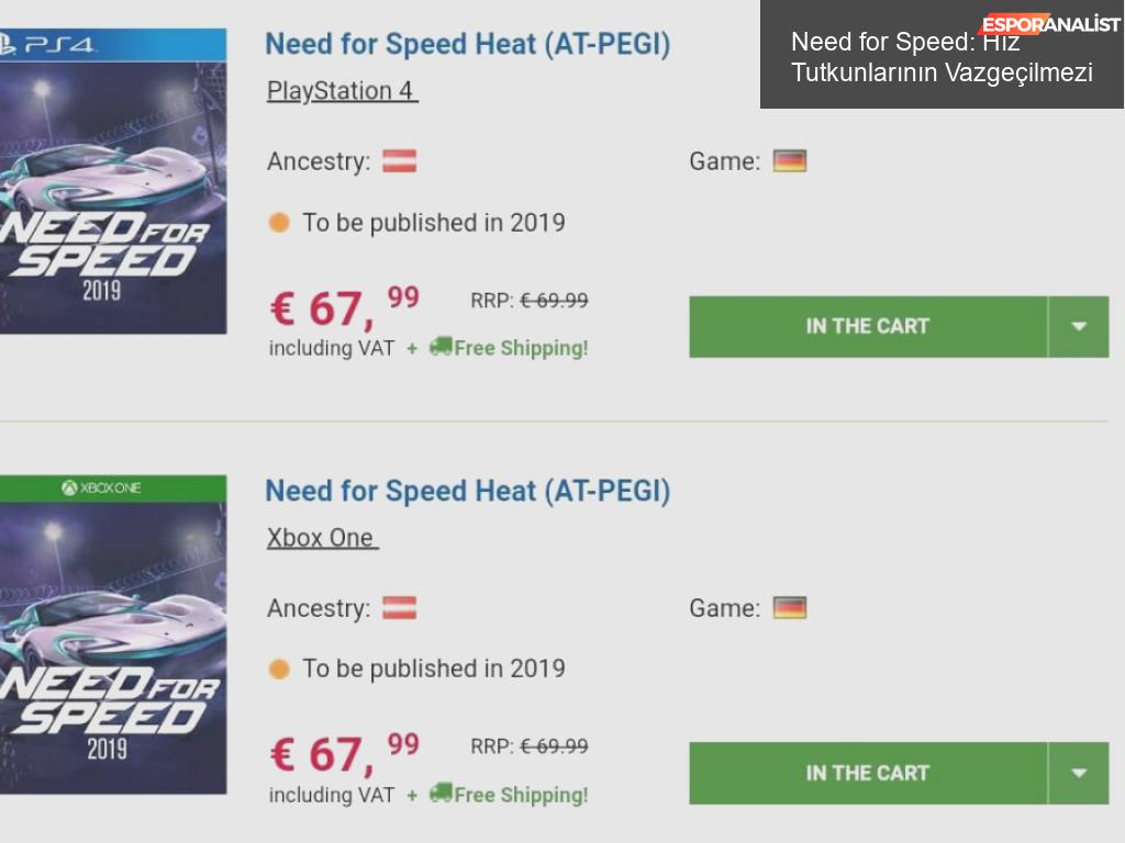 Yeniden Doğuş: Need for Speed Reboot