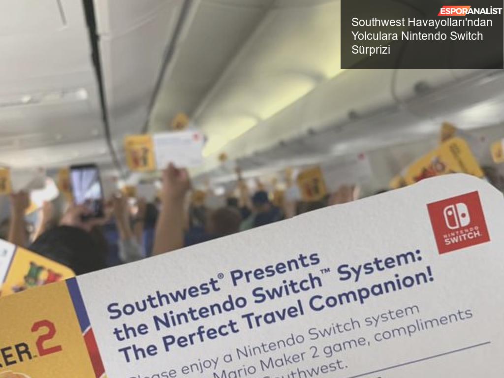 Havada Nintendo Eğlencesi: Southwest Havayolları'ndan Sıradışı Bir Sürpriz!