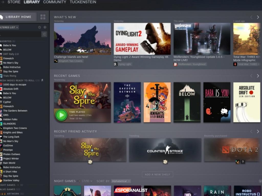 Steam Kütüphanesi Yenileniyor: Bekleyiş Sona Erdi!