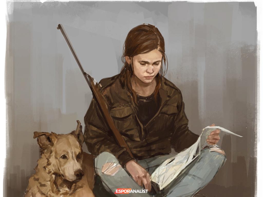 The Last of Us 2'de Ellie'nin Köpeğiyle Maceraları
