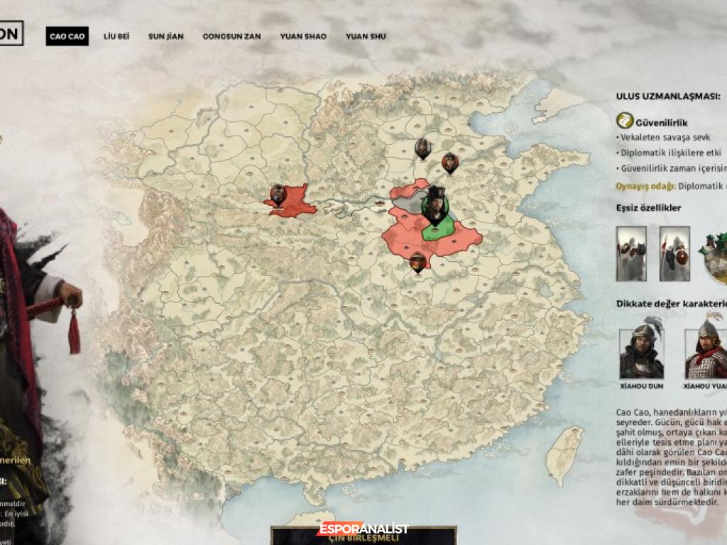 Total War: Three Kingdoms - Çin'e Yolculuk