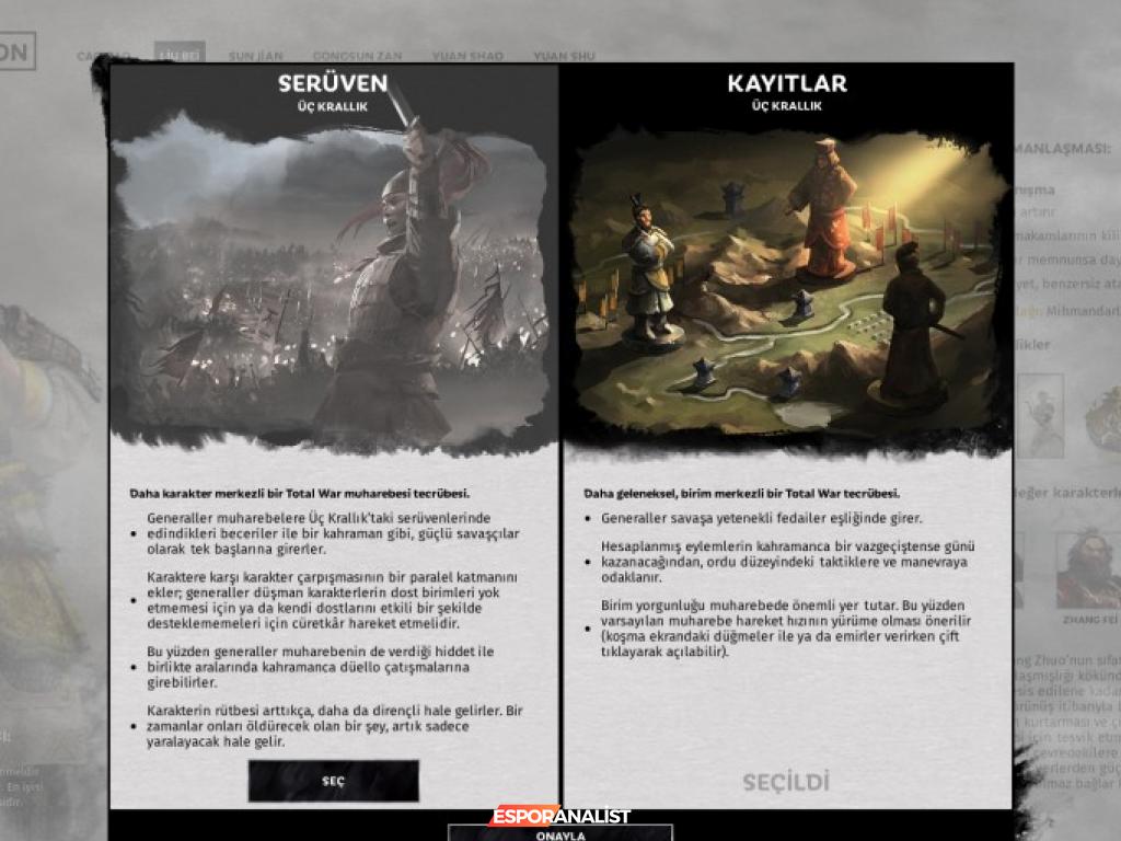 Total War: Three Kingdoms - Çin'e Yolculuk