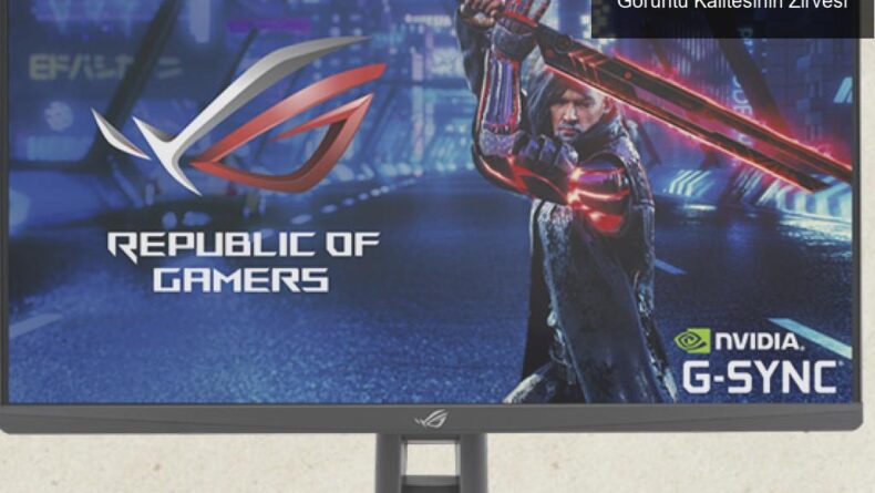ASUS’un Yeni Oyun Monitörleri: Hız ve Görüntü Kalitesinin Zirvesi