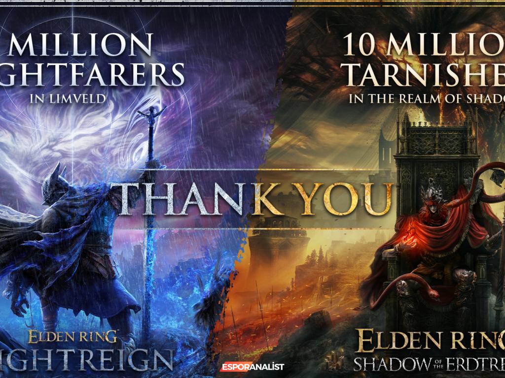 Elden Ring ve Shadow of the Erdtree: Kopya Satışlarında Rekor Kırıyor!