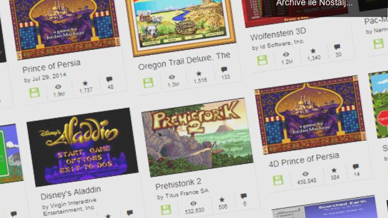 Eski Oyunları Tek Tıkla Oynama İmkanı: Internet Archive ile Nostalji