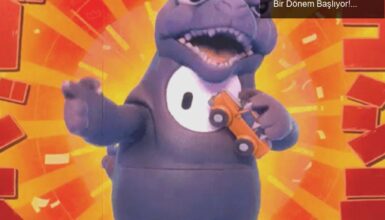 Fall Guys’ta Godzilla Kostümü ile Eğlence Dolu Bir Dönem Başlıyor!
