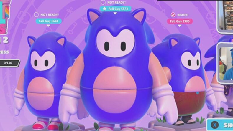 Fall Guys’ta Sonic Kostümü: Eğlencenin Yeni Yüzü