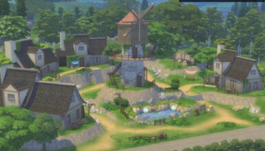Genshin Impact’in Springvale Köyü The Sims 4’e Taşıldı