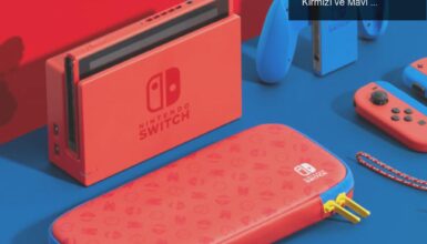 Mario’nun 35. Yıldönümü İçin Özel Nintendo Switch: Kırmızı ve Mavi Sürüm