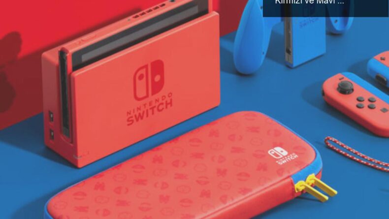 Mario’nun 35. Yıldönümü İçin Özel Nintendo Switch: Kırmızı ve Mavi Sürüm