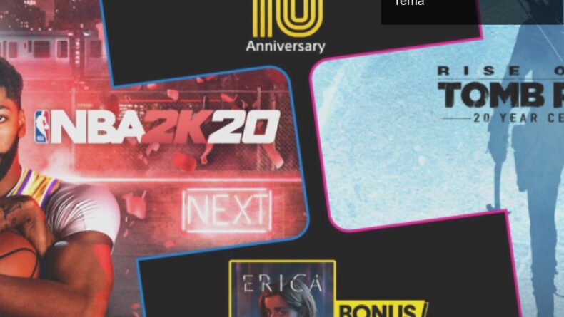 PS Plus 10. Yıldönümü: Üç Harika Oyun ve Ücretsiz Tema