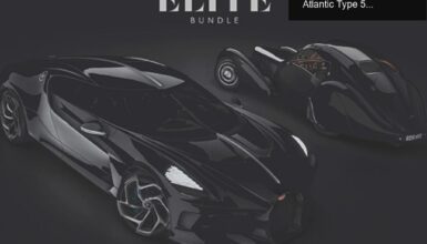 The Crew 2 için Yeni Elite Bundle: Efsanevi Bugatti Atlantic Type 57V SC ve La Voiture Noire