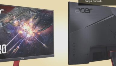 Acer Nitro KG2 Serisi Monitörler Türkiye’de Satışa Sunuldu