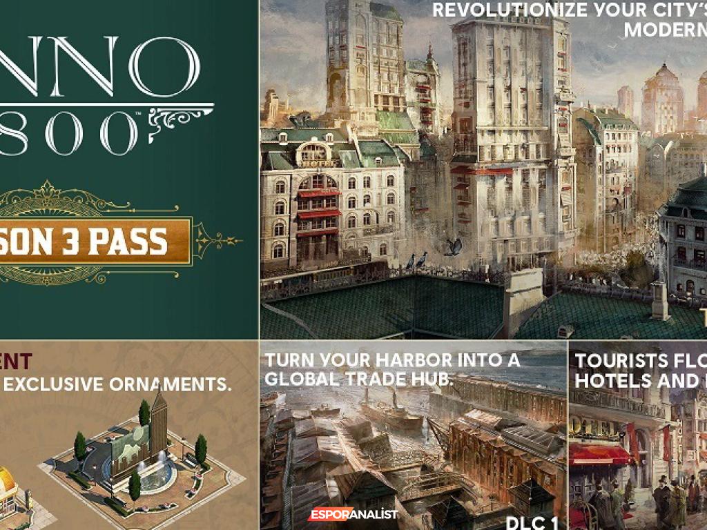 Anno 1800'ün 3. Sezon İçerikleri: Ticaret, Turizm ve Gökdelenler