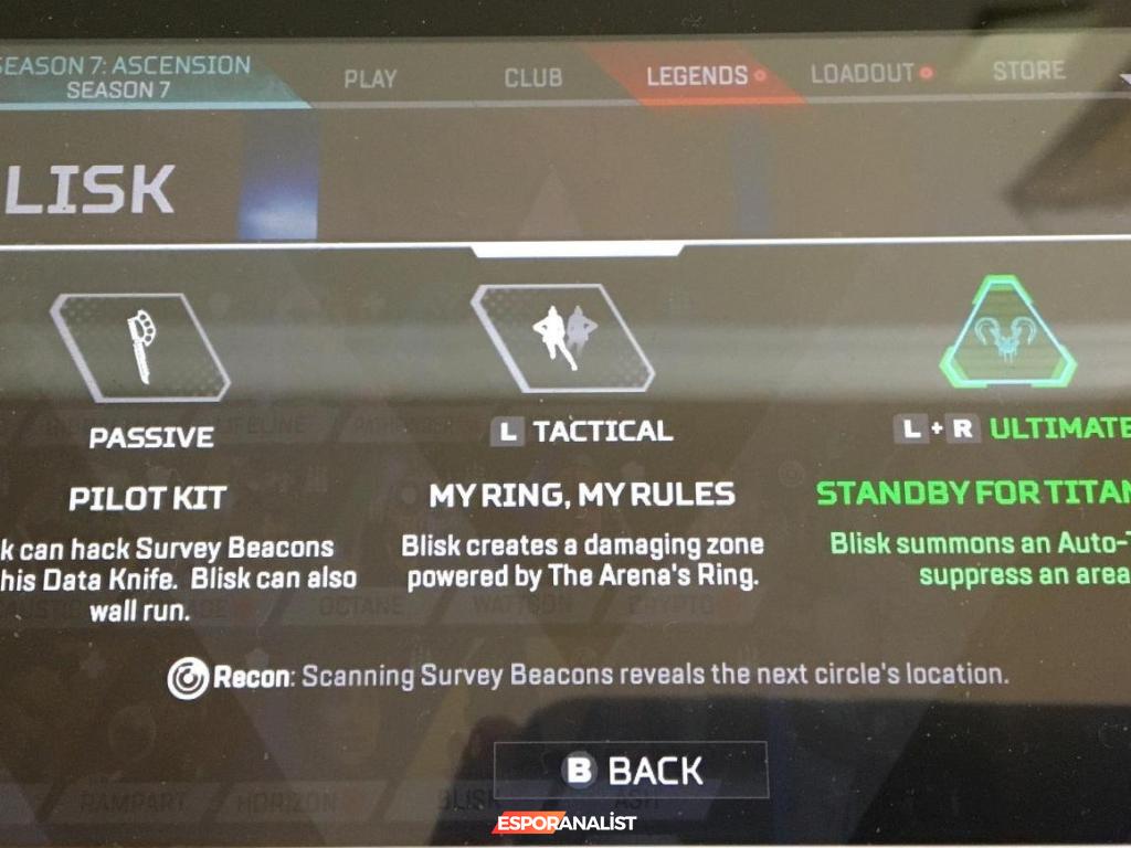 Apex Legends'a Yeni Efsane: Blisk ve Titan Çağırma Yeteneği