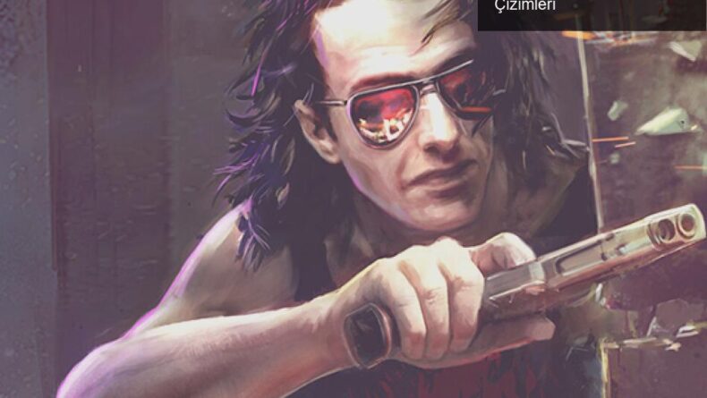 Cyberpunk 2077’de Johnny Silverhand’in Konsept Çizimleri