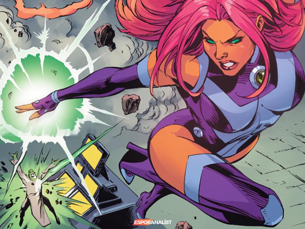 Starfire: Güneşten Güç Alan Prenses
