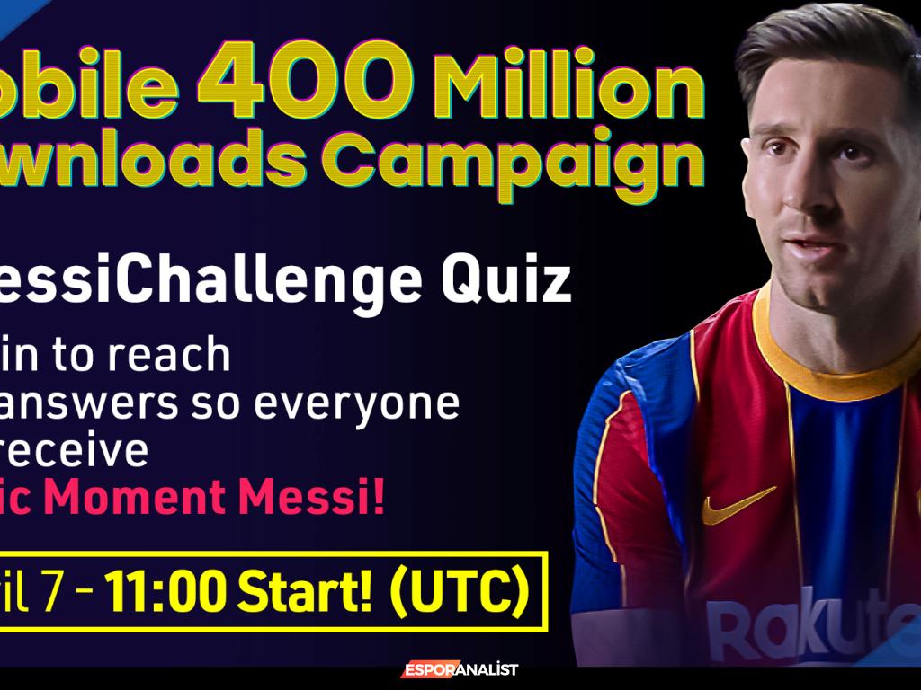 eFootball PES 2021 Mobil Oyununda Messi ile Buluşma Fırsatı