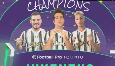 eFootball.Pro IQONIQ 2020/21 Sezonu Şampiyonu Juventus