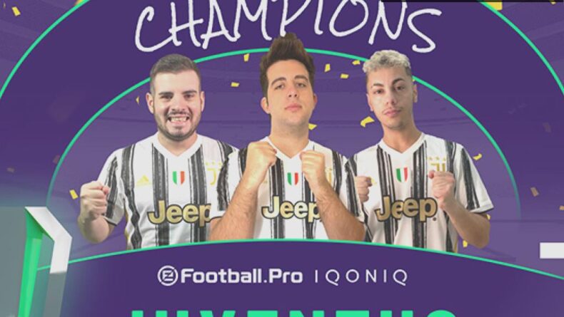 eFootball.Pro IQONIQ 2020/21 Sezonu Şampiyonu Juventus