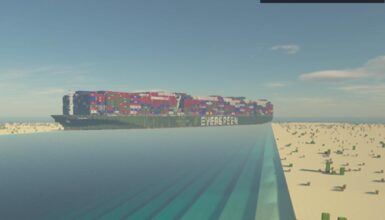 Ever Given Gemisinin Macerası ve Minecraft Versiyonu