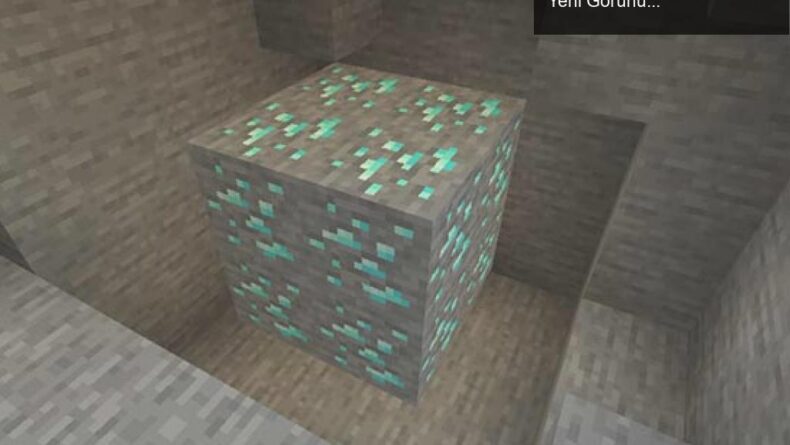 Minecraft Caves and Cliffs Güncellemesi ile Cevherlerin Yeni Görünümü