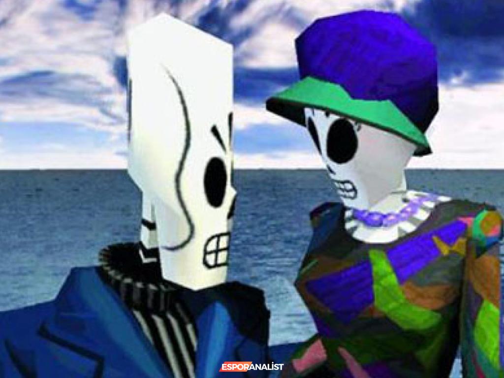 Manny Calavera ve Mercedes Colomar - Grim Fandango